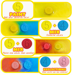 NEWFEIFAN sensory-bath experience with vivid hues and aroma supports engaging bath-time exploration.