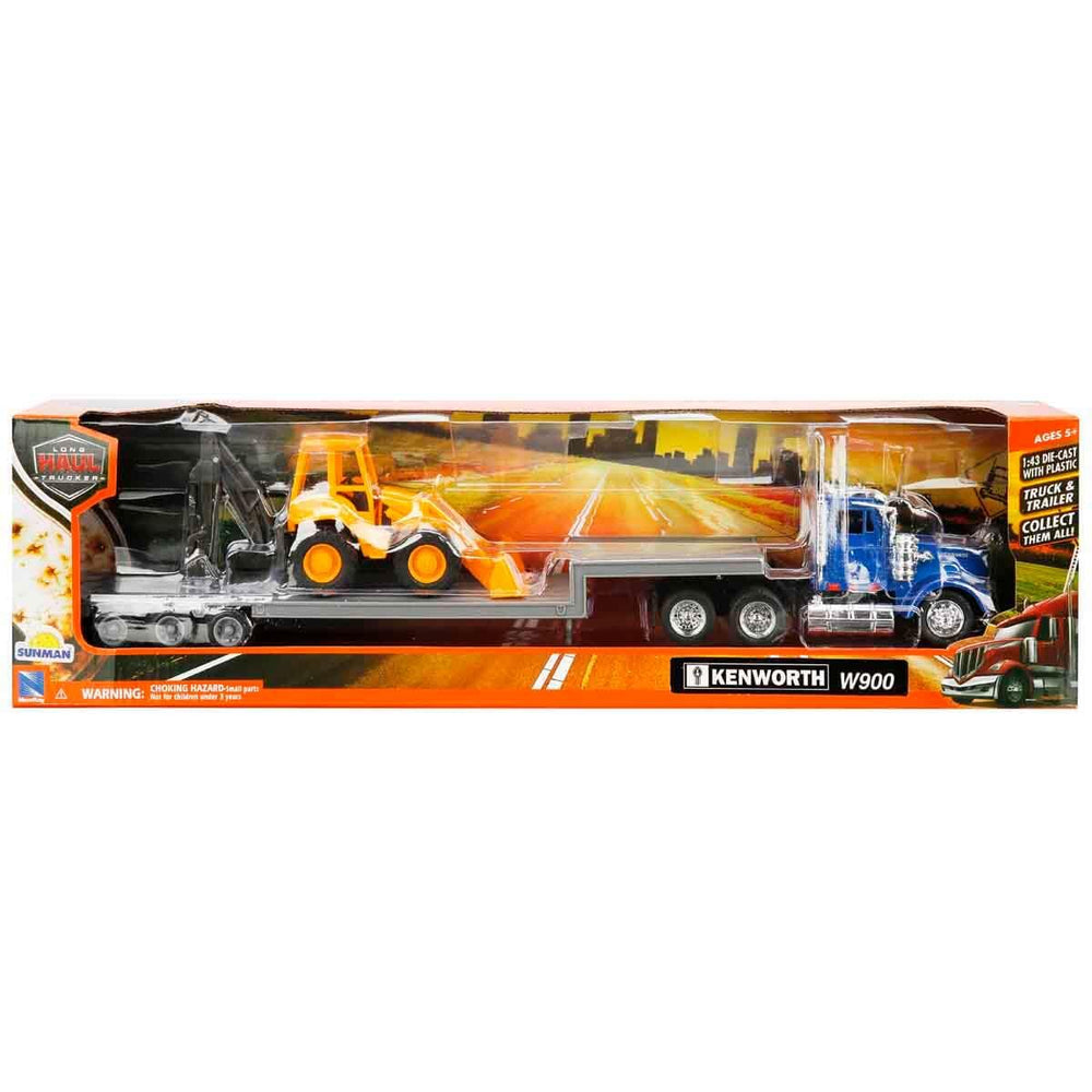 NewRay 1:43 die-cast blue truck display, quality construction for collectors.