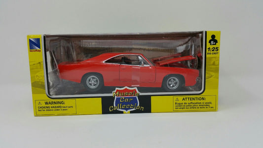 NewRay 1969 Dodge Charger R/T interior detail, opening doors showcase craftsmanship for collectible fans