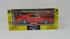 NewRay 1969 Dodge Charger R/T interior detail, opening doors showcase craftsmanship for collectible fans