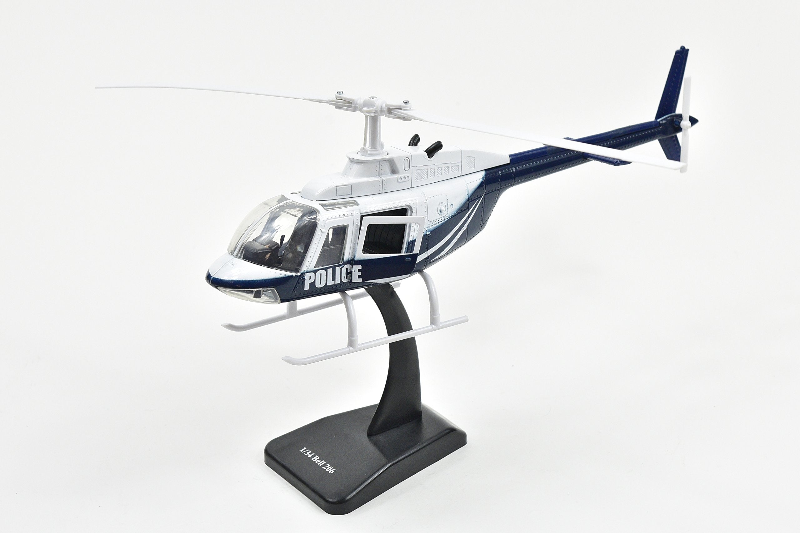NewRay Bell 206 tail rotor gear detail emphasizes precision.