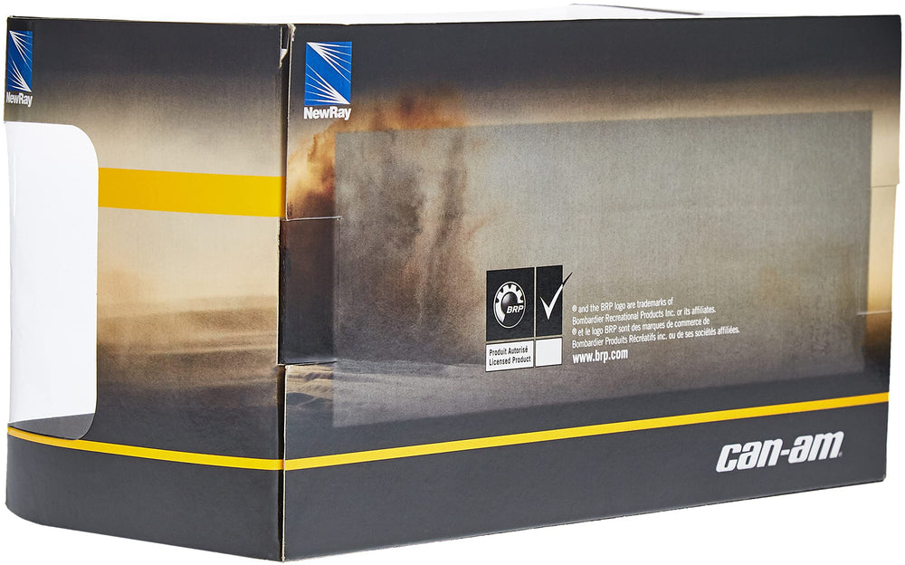 NewRay CAN-AM Maverick X3 1:18 die-cast inside window display box for gifting
