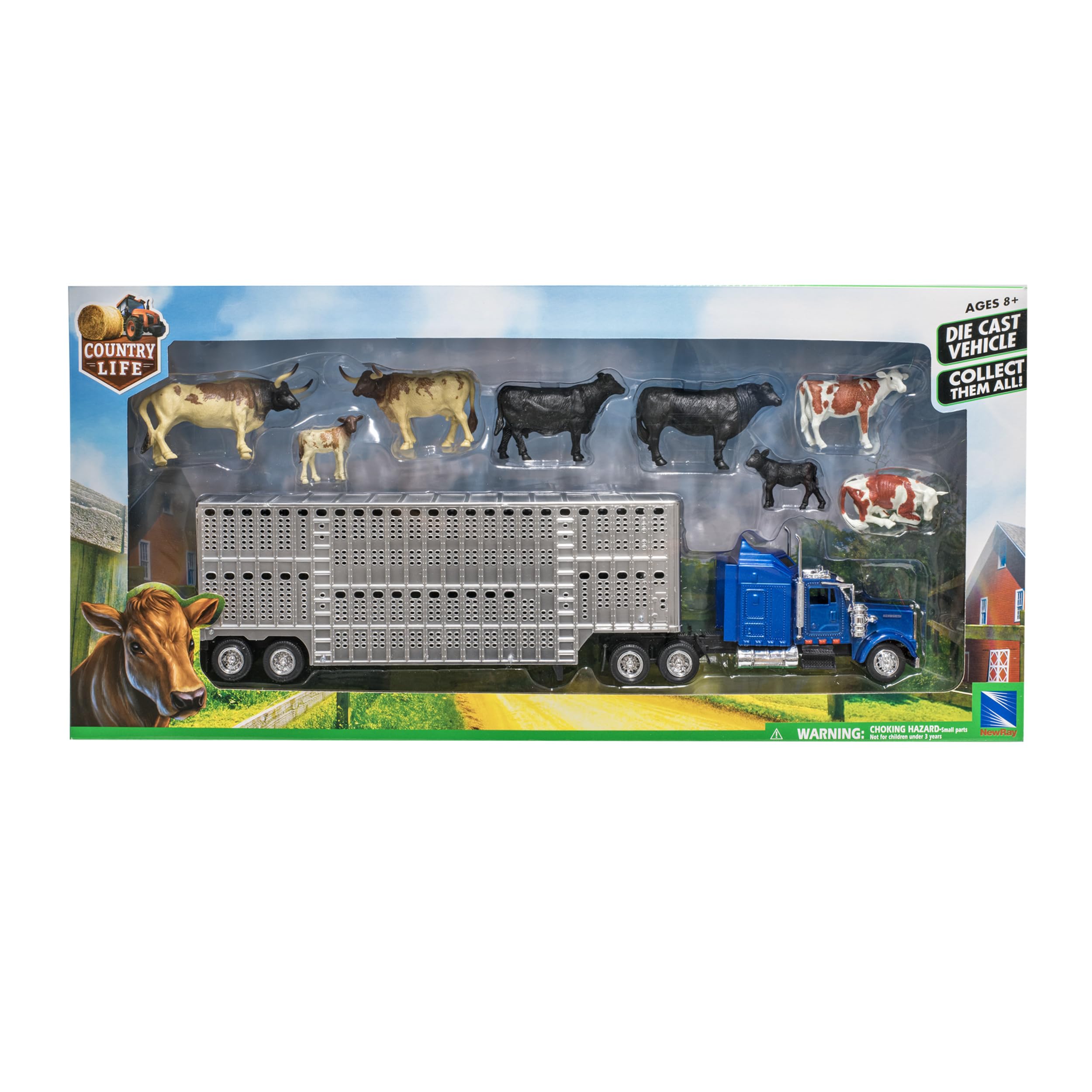 NewRay Country Life 10 cattle figures spark rural storytelling