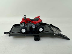 NewRay 1:43 truck and dirt bike set for imaginative play and display