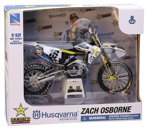 NewRay FC450-16 Zach Osborne blue display box ideal for shelf