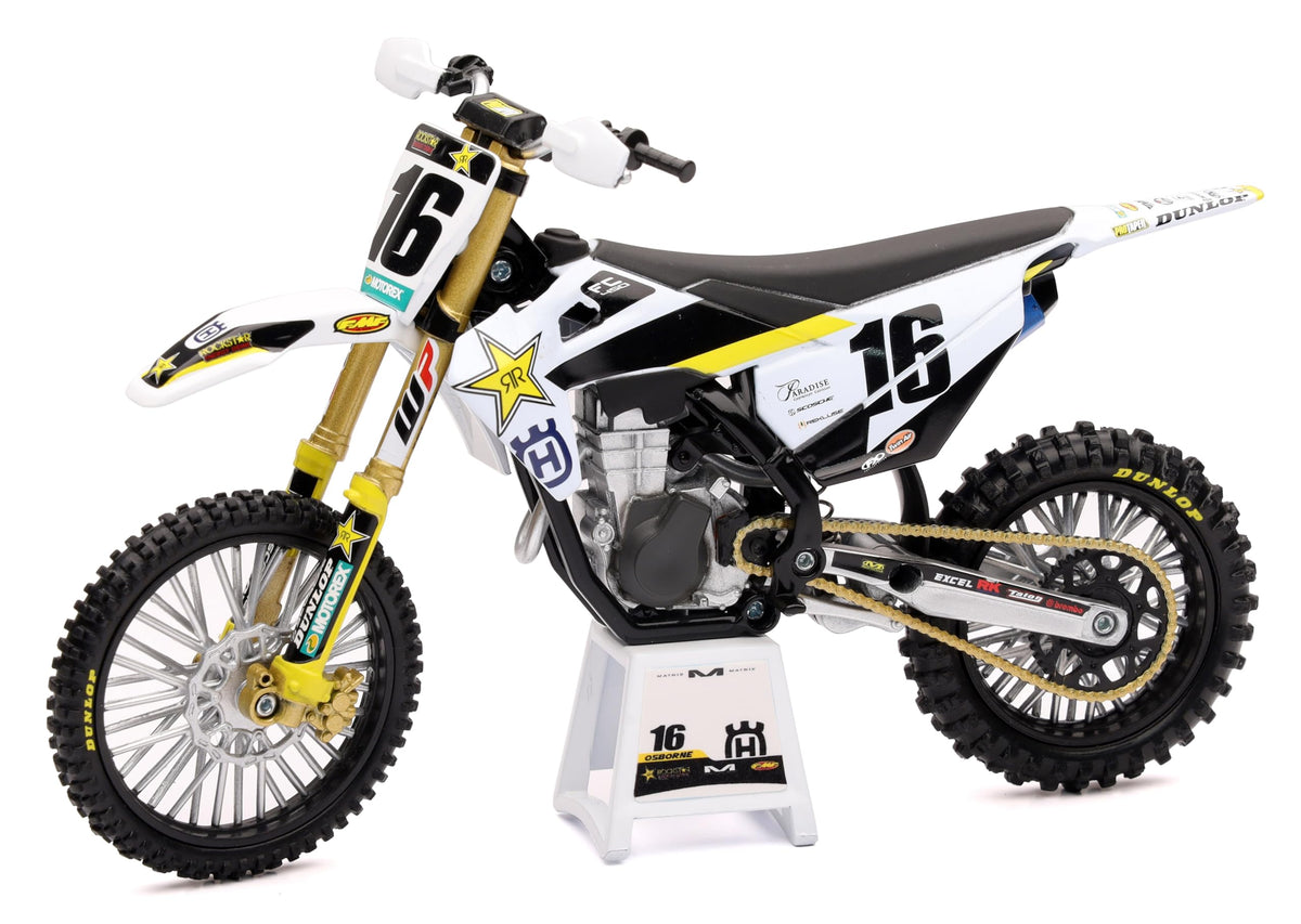 NewRay FC450-16 Zach Osborne blue model front view for display
