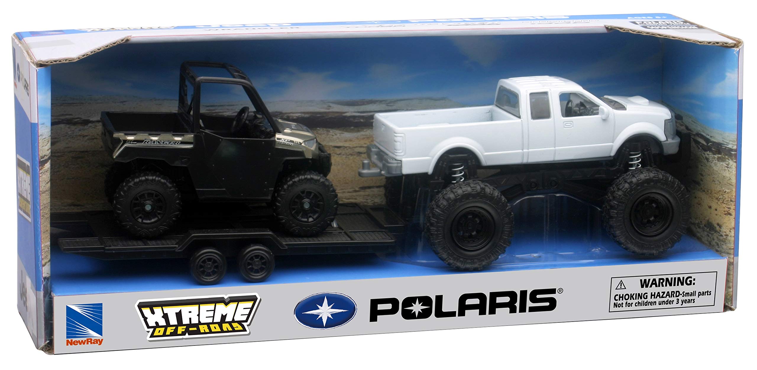 NewRay Polaris Ranger image, versatile off-road toy for adventures.