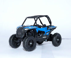 NewRay Polaris RZR miniature toy close-up detail highlights vivid paint for display