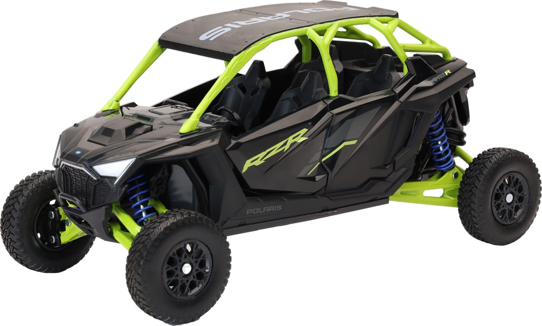 NewRay Polaris RZR Pro R4 1:18 scale model in Matte Onyx Black for display and play.
