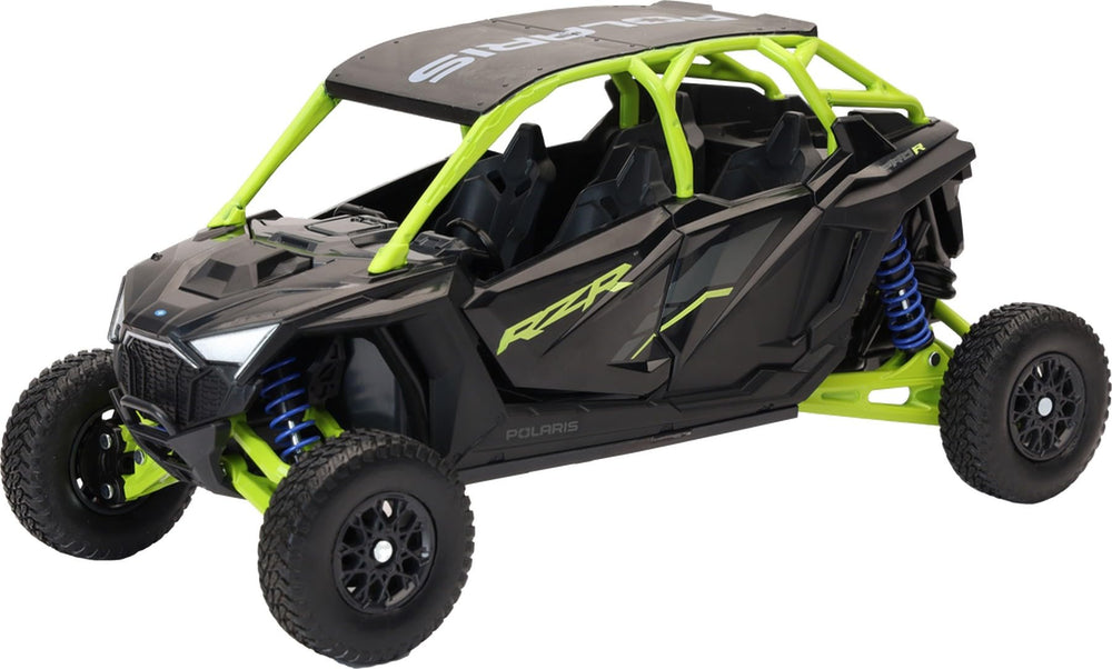 NewRay Polaris RZR Pro R4 1:18 scale model in Matte Onyx Black for display and play.