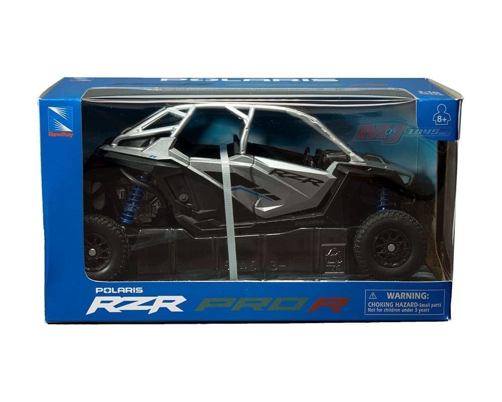 NewRay RZR Pro R4 matte finish model highlighting rugged realism and collector appeal.