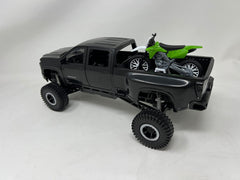 New-Ray X-Treme Adventure open doors and rear gate for interactive play.