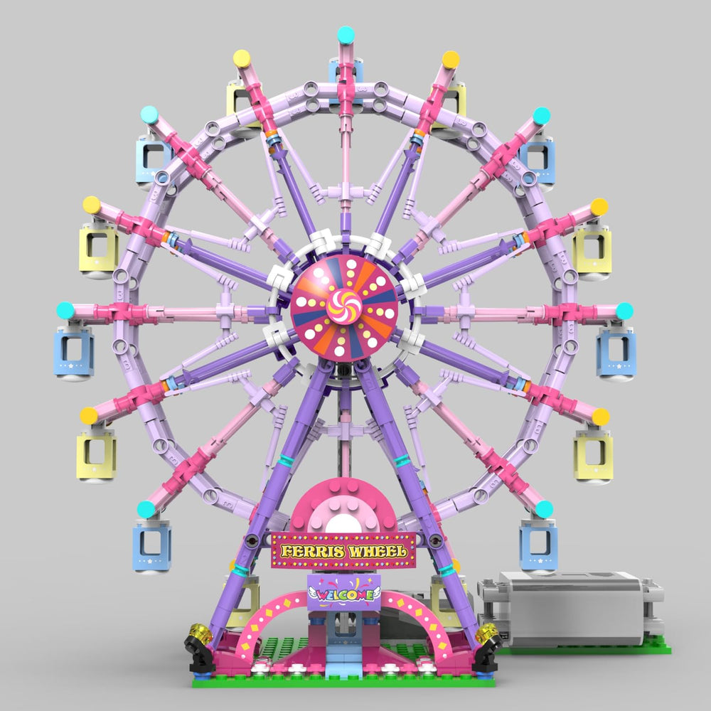 Newrice motor and battery box power smooth rotation for immersive play.