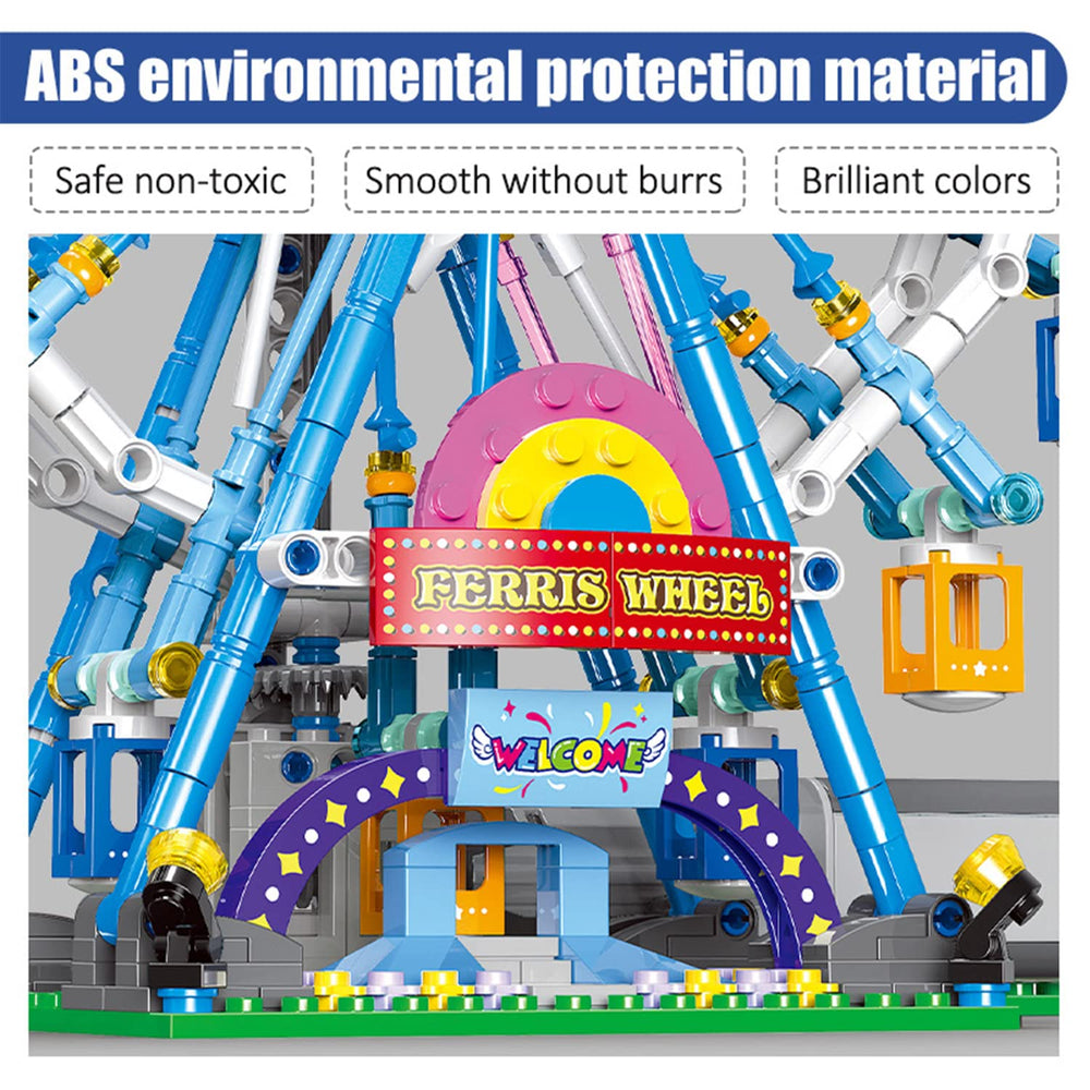 NEWRICE safe ABS bricks offer durable, non-toxic construction