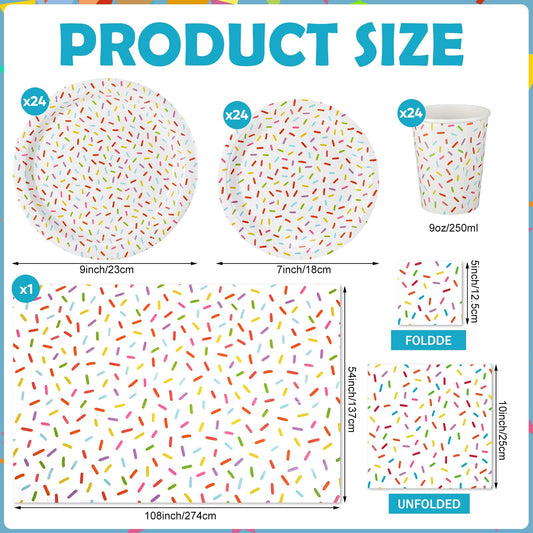 Newtay confetti napkins provide soft texture and strong absorption for celebrations.