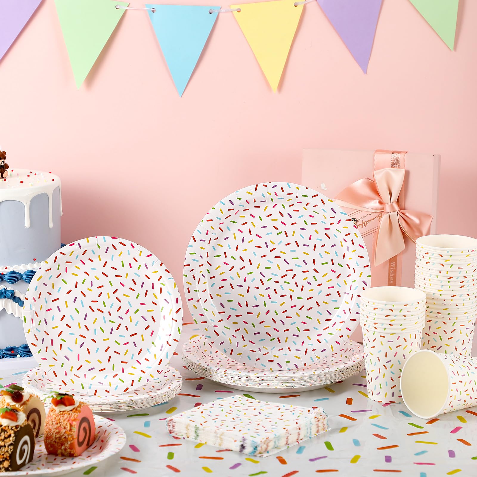 Newtay small 7-inch plates perfect for appetizers and desserts.