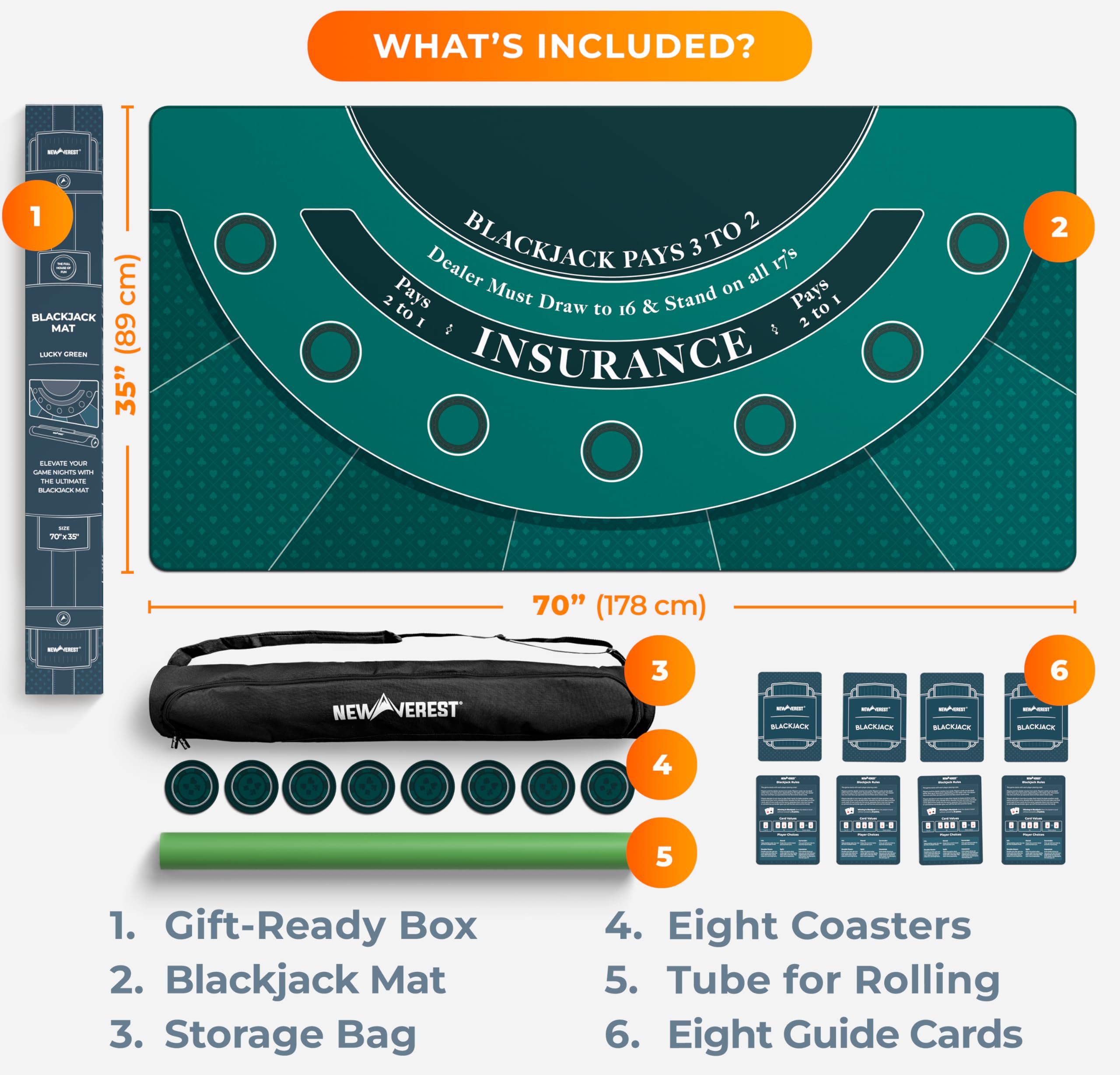 Durable, easy-wipe surface with non-slip base for smooth play