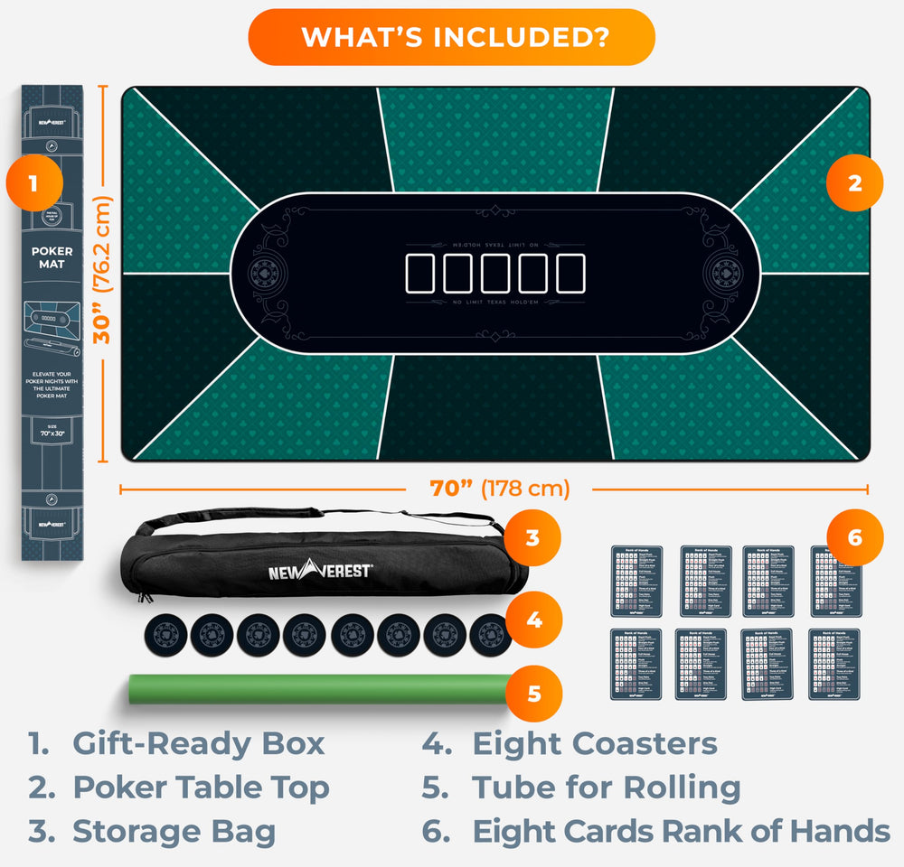 Newverest durable, easy-clean surface withstands frequent home games.