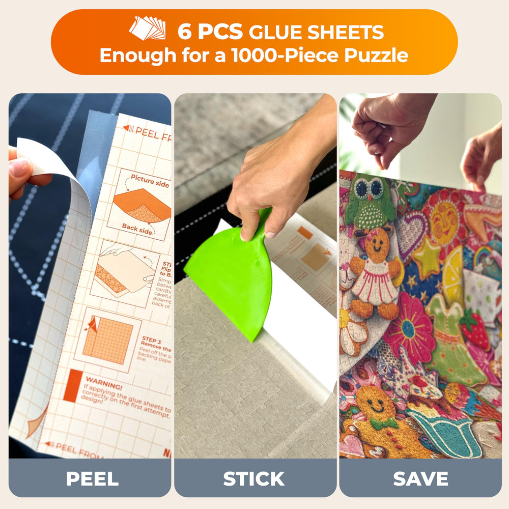 Newverest puzzle set adhesive hangers for secure wall display.