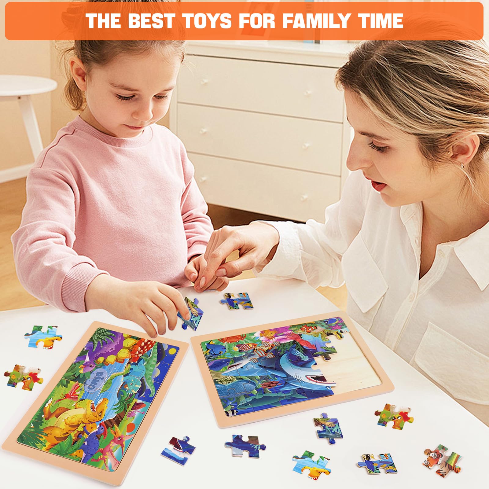 Nexority animal-themed puzzle boards make a versatile preschool gift