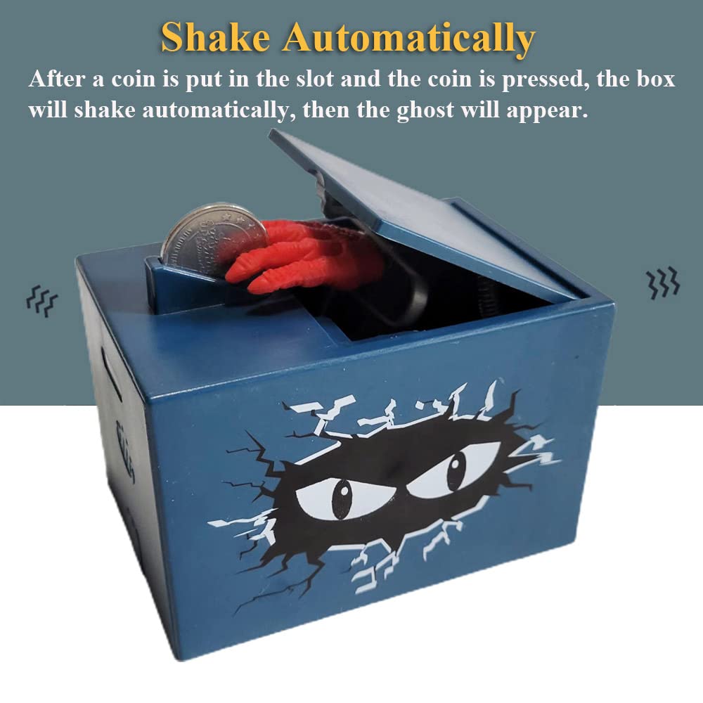 NEXTAKE Ghost Hand Piggy Bank shake and grab action creates entertaining moments