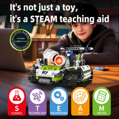NEXTJOY Shield Lion Model demonstrates modular building for problem solving.