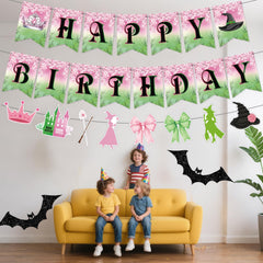 Neyeidru Photo backdrop banner creates a festive party setting