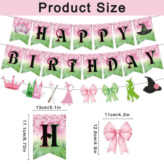 Neyeidru Witch theme banner design enhances Halloween party decor