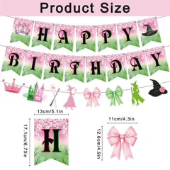 Neyeidru Witch theme banner design enhances Halloween party decor