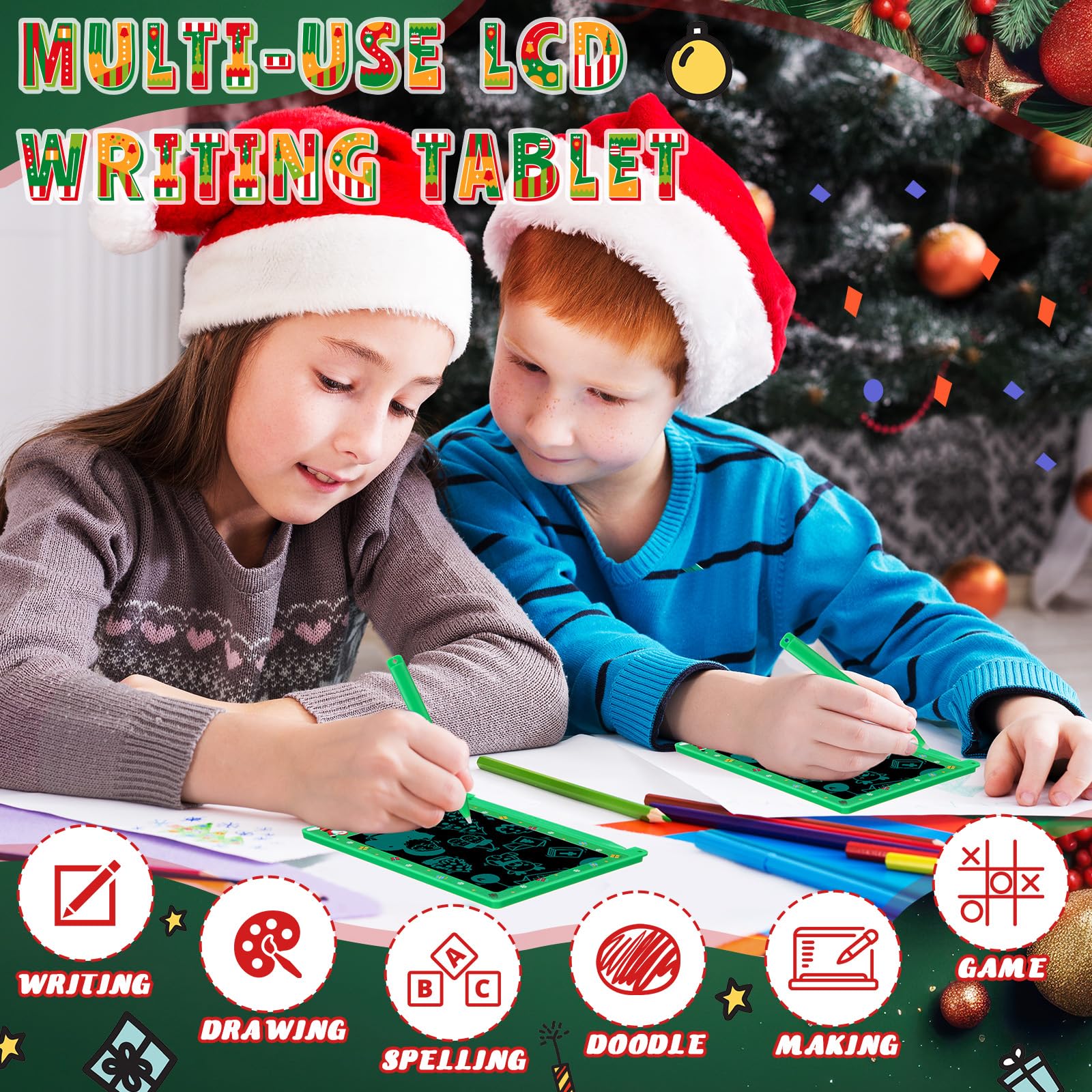 Nezyo erasable doodle board with stylus supports quick, repeatable sketches.