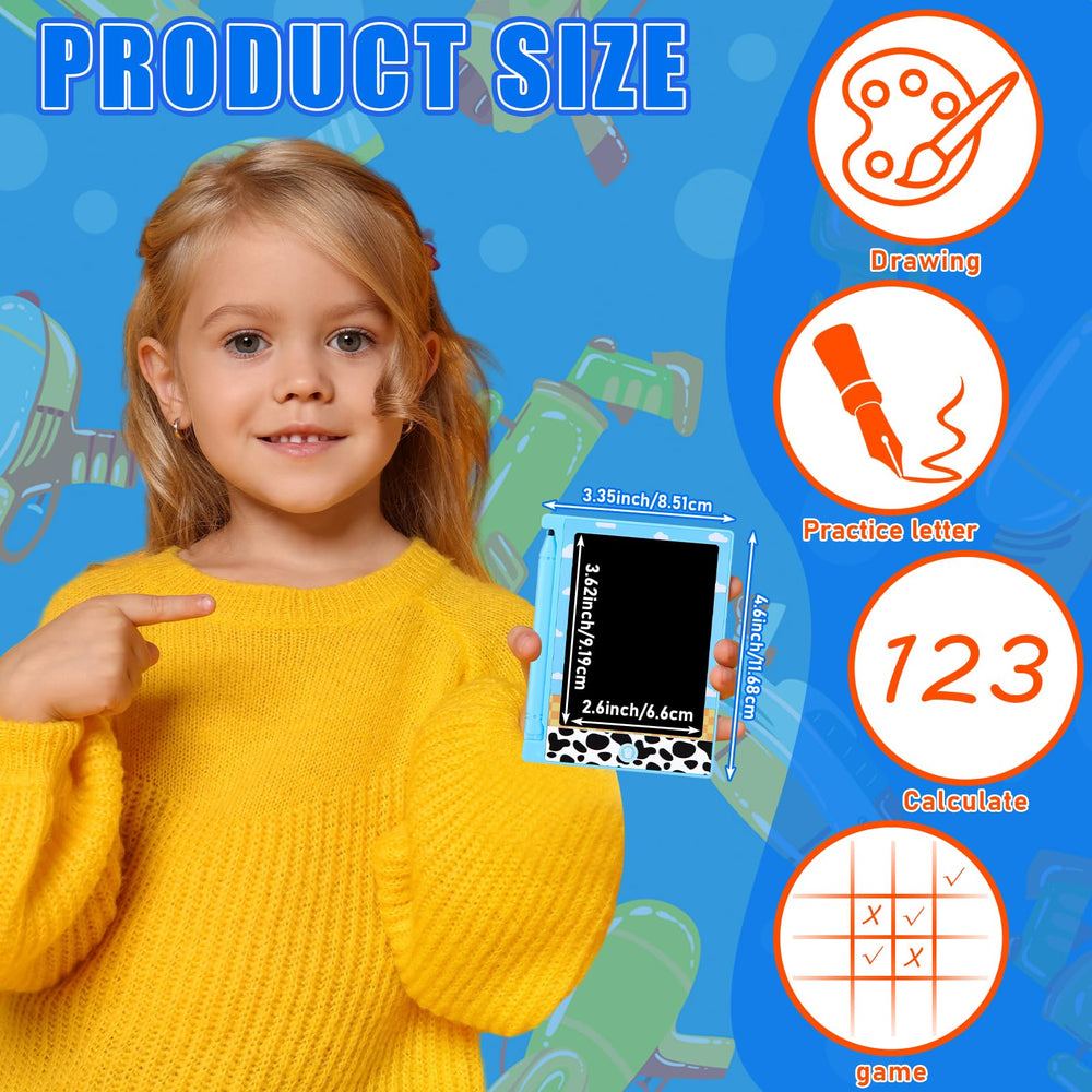 Nezyo LCD tablet featuring a front clear button for quick erase and restart.
