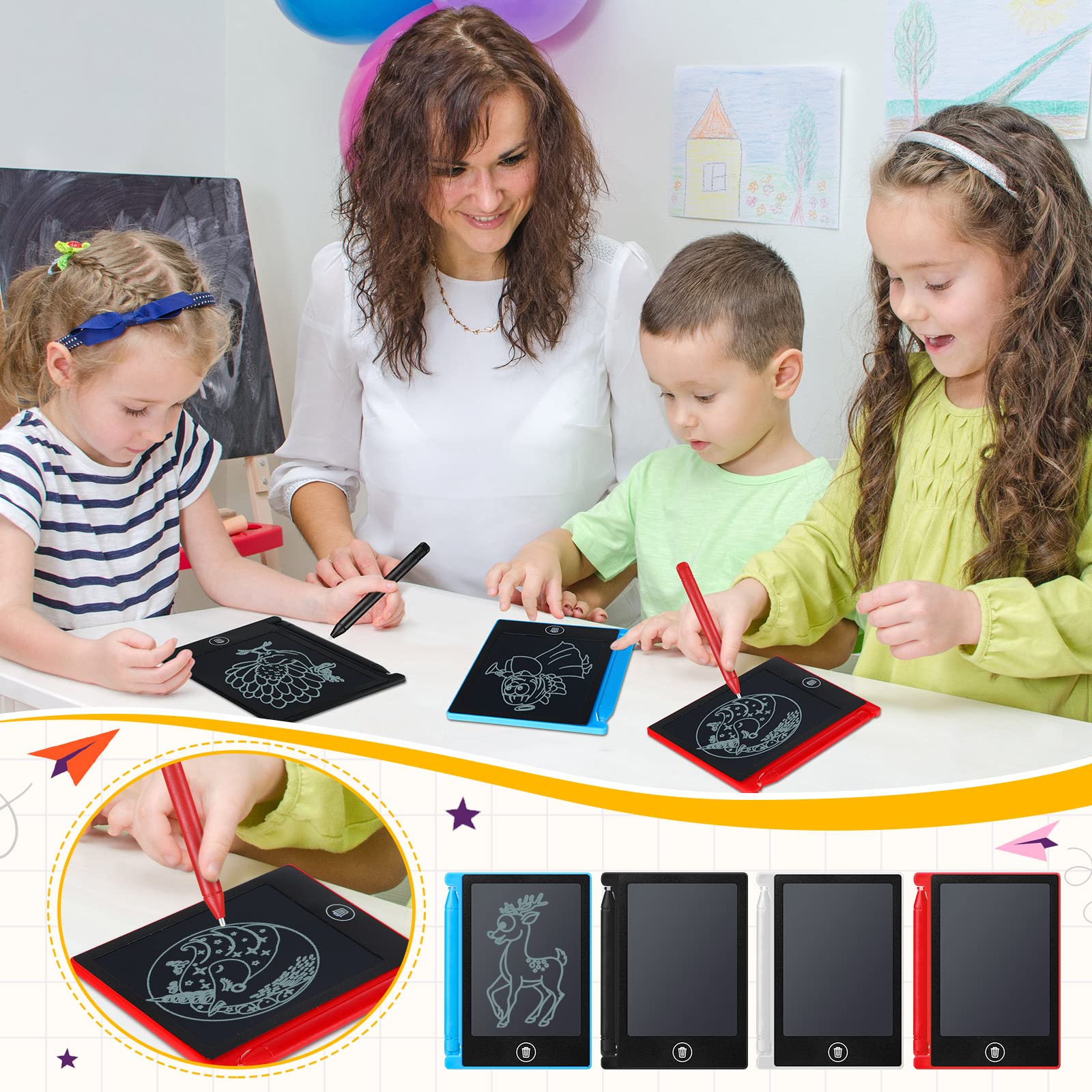 Nezyo travel-friendly doodle board fits in bags