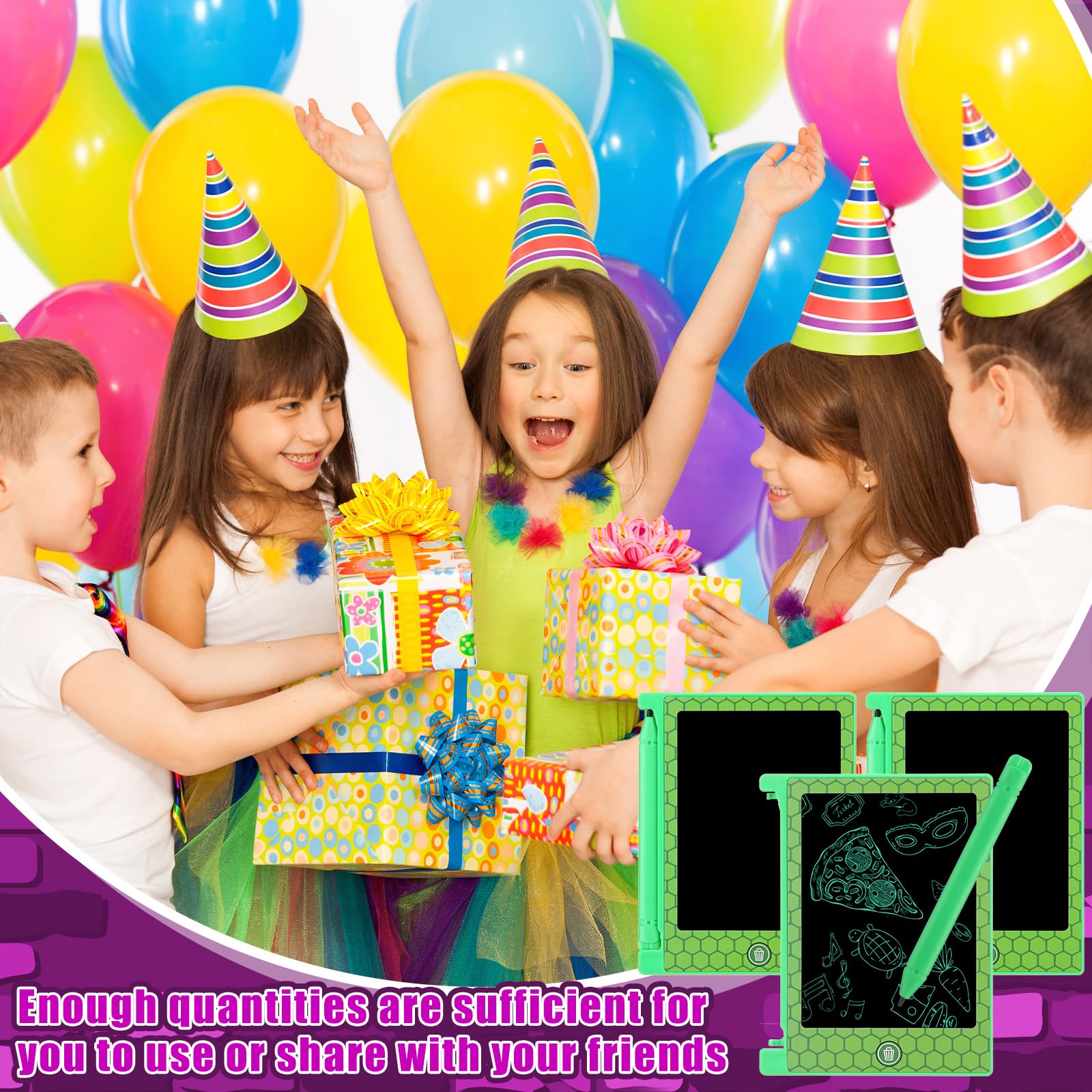 Nezyo educational toy set with turtle motifs for birthdays and back-to-school.