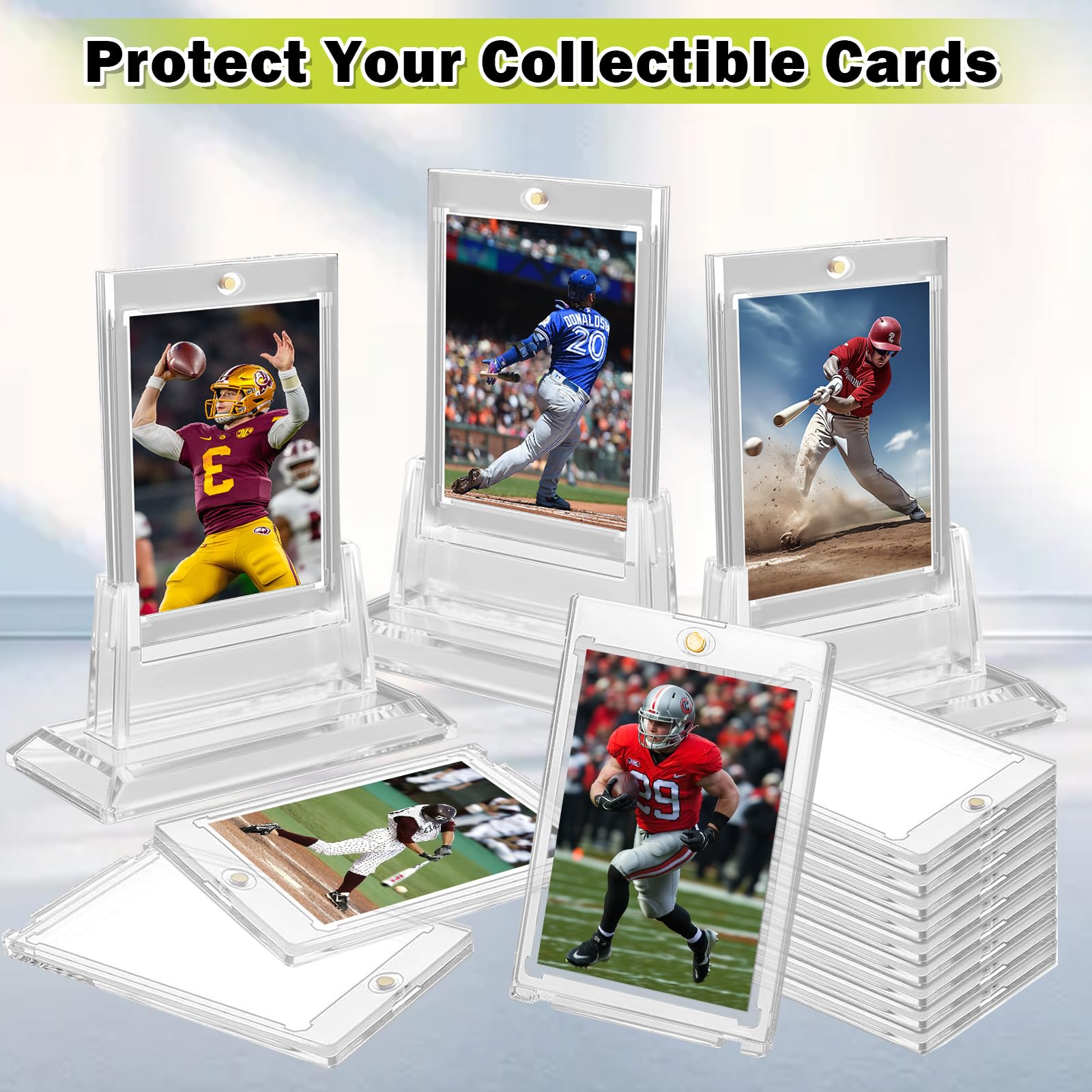 Ngdiluxury crystal-clear visibility sleeve keeps artwork fully visible.