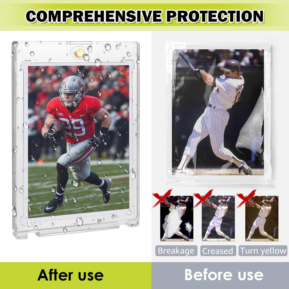 Ngdiluxury UV-resistant material protects colors and creases on valuable cards.