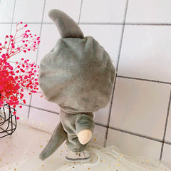 niannyyhouse Shark Clothes on-doll fit gray suitable for pretend play