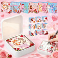 Niaosiben Valentines Magnatiles elephant heart design for playful bonding