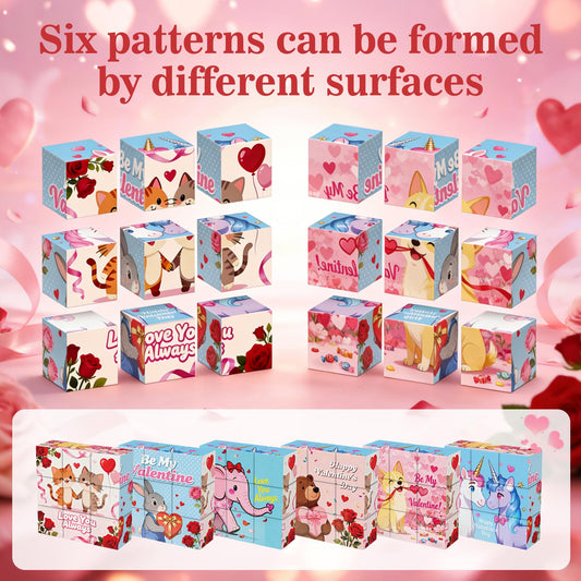 Niaosiben Magnatiles with rose detail for creative play