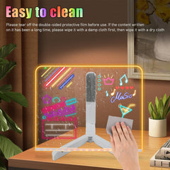 Niaoyun LED note board markers provide seven quick-dry colors.