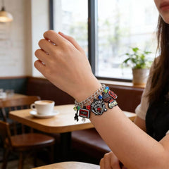 Niarezom Stranger TV Bracelets enhance formal looks with refined appeal.