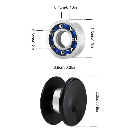 NiArt MR137 bearing close-up showing precision polished races for reliability