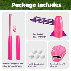 NIBBaNACAL soft balls and glove included for safer at-home practice.