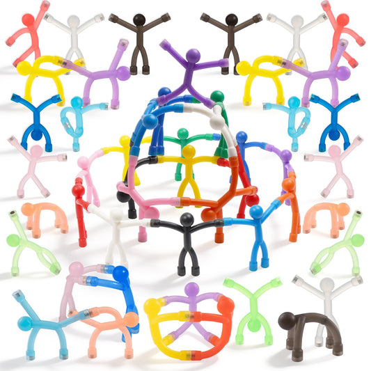 Nice Magnets colorful transparent figures brighten fridges and whiteboards while holding lightweight notes.