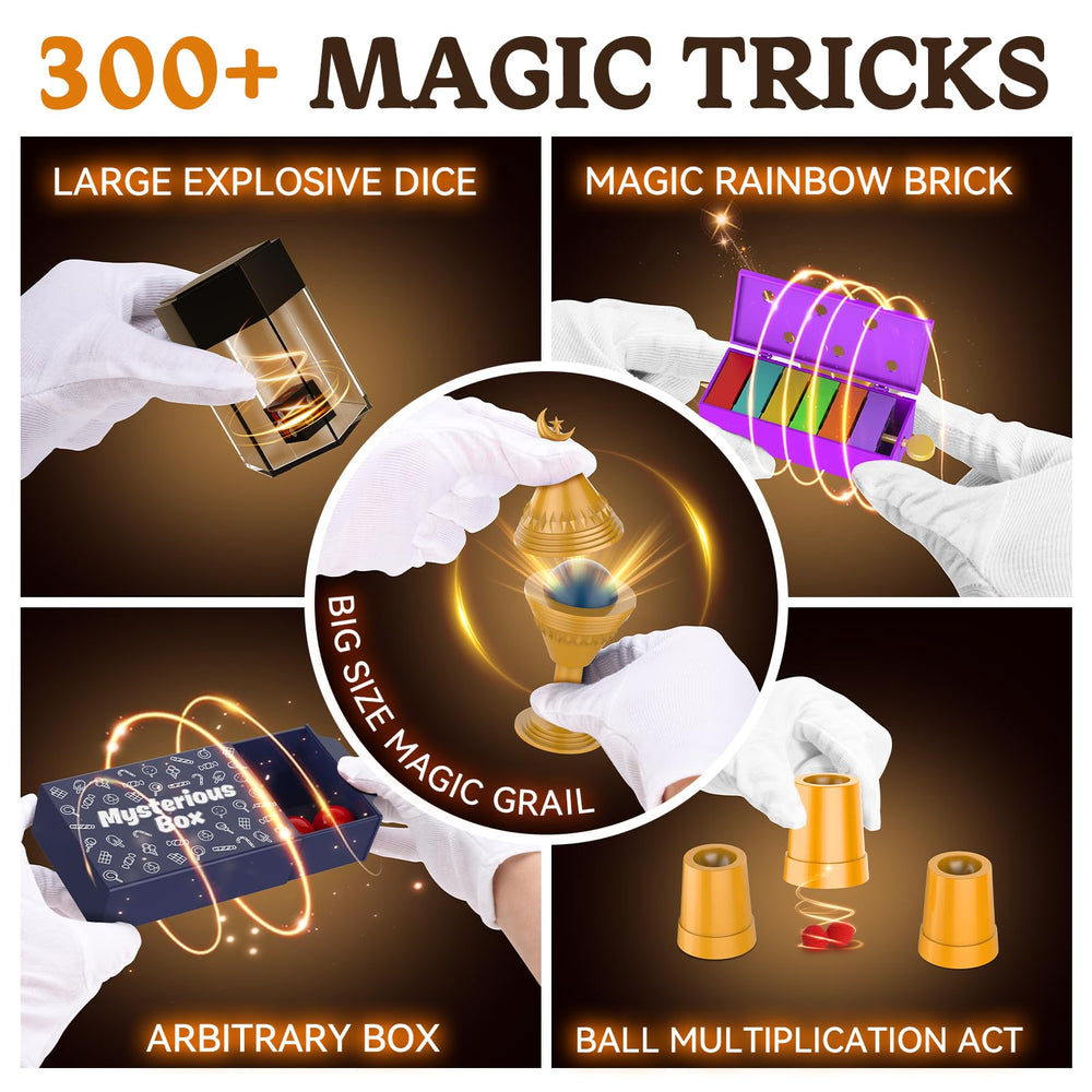 Nicella 35-in-1 magic props set ready for young magicians' performances