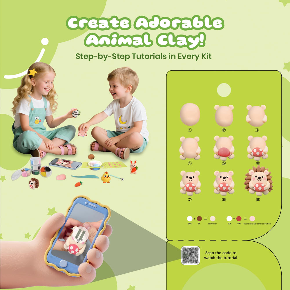 Nicella step-by-step tutorials guide young artists through projects.