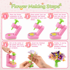 Nicella stems and bases help kids build sturdy, lasting flower arrangements.