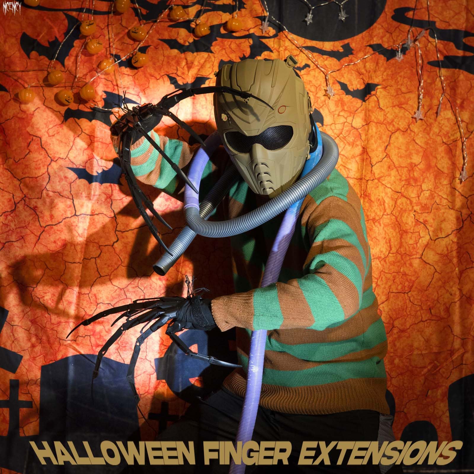 NICENICY cosplay prop creates instant scare with villain-inspired look