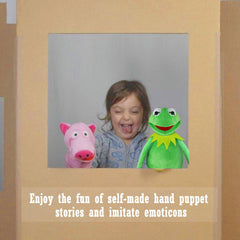 NICERINC Kermit Frog Puppet sparks imaginative play and storytelling sessions.