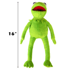 NICERINC Kermit plush with soft body, easy to hug and cuddle.