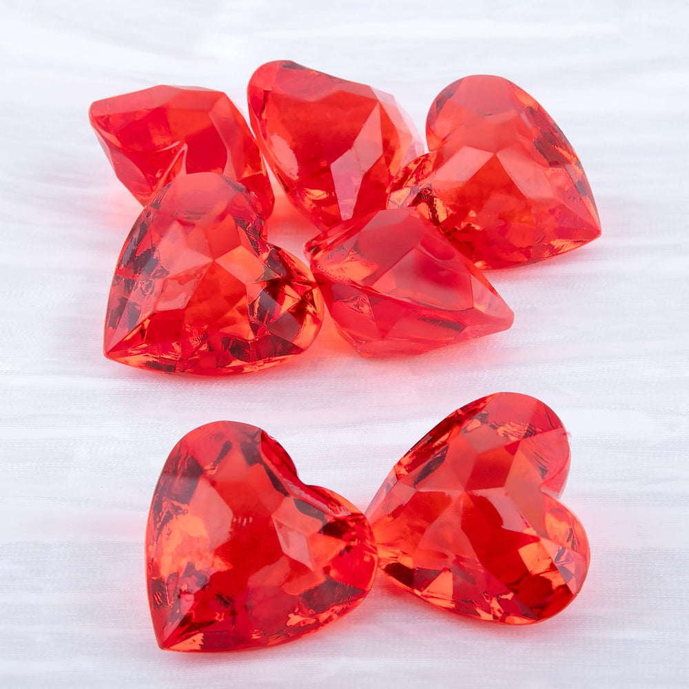 Niceup 30-pack acrylic diamonds, safe and durable for kids' activities.
